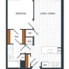 Floor plan: 1C