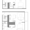 Floor plan: Navona Two Bedroom Up D