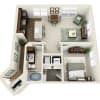 Floor plan: C5