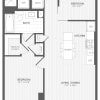 Floor plan: 2 Bed/2 Bath Jr.-05 West Medley
