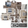 Floor plan: C1