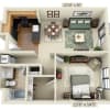 Floor plan: Alta Plaza A1C