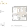 Floor plan: 1x1 Classic