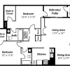 Floor plan: 2x2A