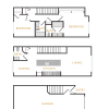 Floor plan: 2 Bedroom Townhome T1
