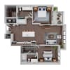 Floor plan: B2A