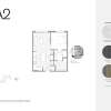 Floor plan: A2 - One Bedroom