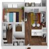 Floor plan: A1A-M