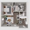 Floor plan: 2 - C