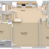 Floor plan: Two Bedroom
