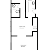 Floor plan: 1B/1B