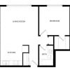 Floor plan: 1x1