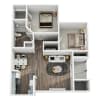 Floor plan: 2x1