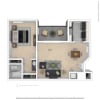 Floor plan: Plan A1