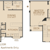Floor plan: Plan B and C