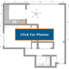 Floor plan: 1 BEDROOM - END UNIT
