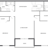 Floor plan: 2 Bedrooms, 2 Bathrooms A
