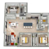 Floor plan: C1