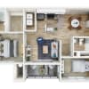 Floor plan: 2x2