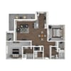 Floor plan: B3