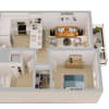Floor plan: The Flora A1