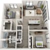 Floor plan: Coltrane