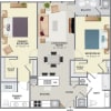 Floor plan: 2M
