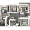 Floor plan: C1A