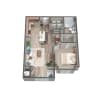 Floor plan: Hudson with Sunroom