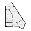 Floor plan: Urban Two Bedroom C04A