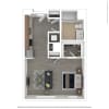 Floor plan: S01.1 - Studio
