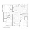 Floor plan: 3 Bed 2 Bath