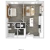 Floor plan: 1X1