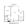 Floor plan: One Bedroom A