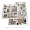Floor plan: Park 2B1B