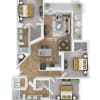 Floor plan: Rosslyn C1