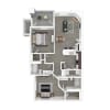Floor plan: 2x2-975- Classic