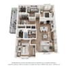 Floor plan: C3 - Midnight Cottage