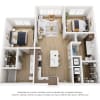 Floor plan: B2