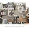 Floor plan: Bluebonnet - A1