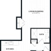 Floor plan: Studio-S3