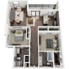 Floor plan: 2-D2