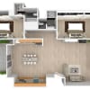 Floor plan: 2X2