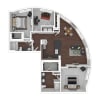 Floor plan: B12