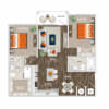 Floor plan: B2A