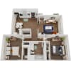 Floor plan: Julep Flats-B1