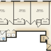Floor plan: 3 Bed 2 Bath