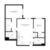 Floor plan: 2B-C