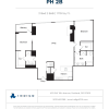 Floor plan: PH-2B