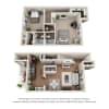Floor plan: B2 - Bishop Townhouse